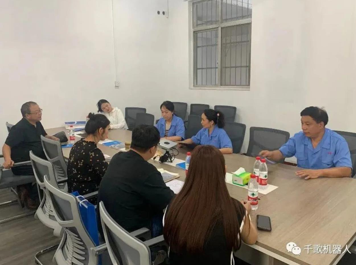 洛阳机器人及智能装备协会到公司走访交流！